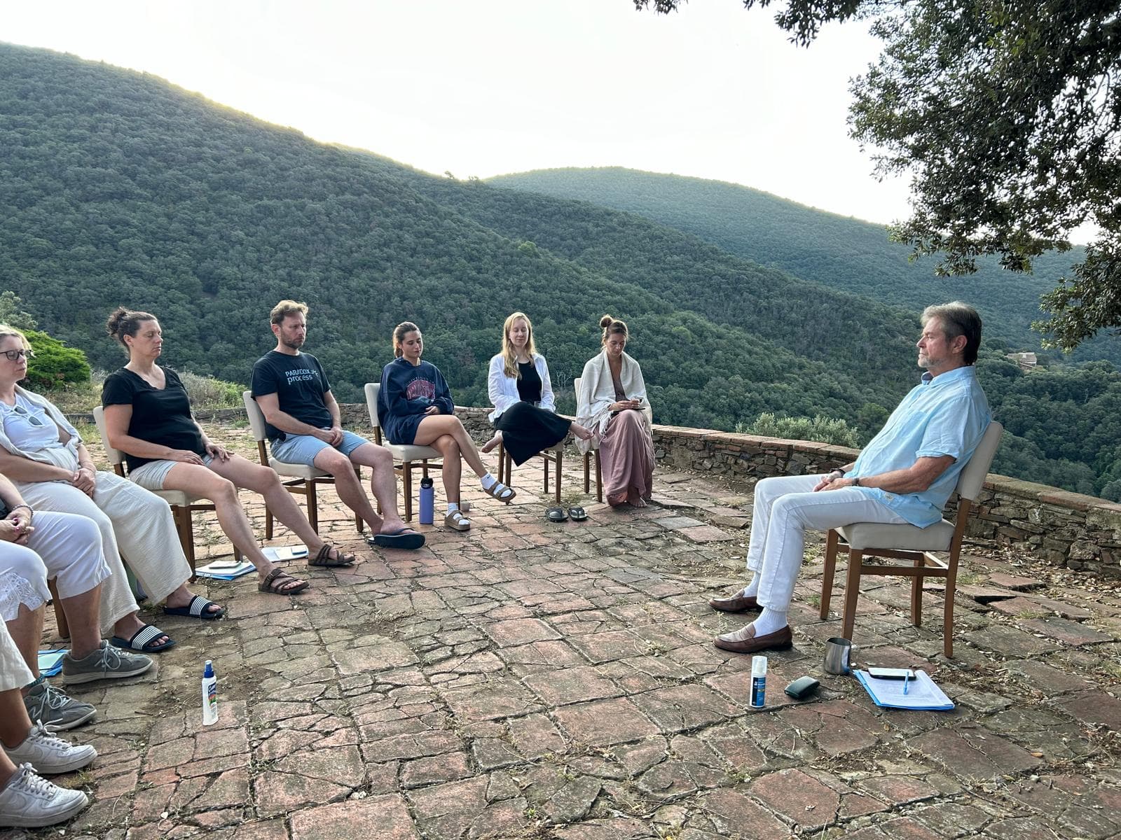 Guests at a Paradox Process retreat